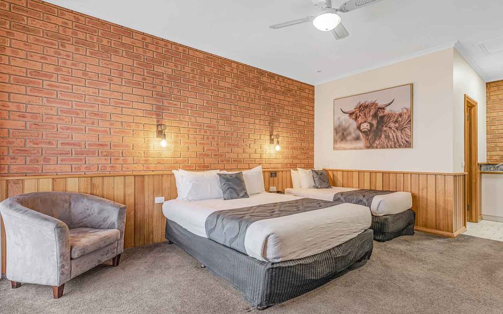 Golden River Motor Inn deluxe twin