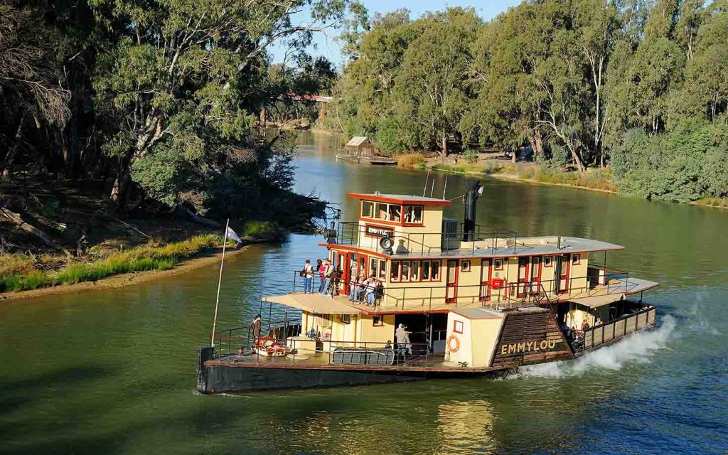 Echuca Attraction Murray River Paddlesteamers